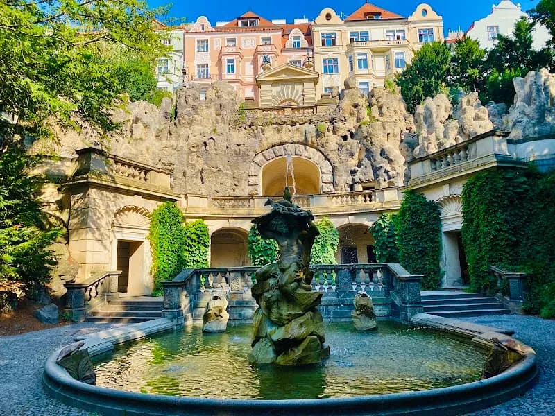 Grébovka (Havlíčkovy sady) park in Žižkov, CZ