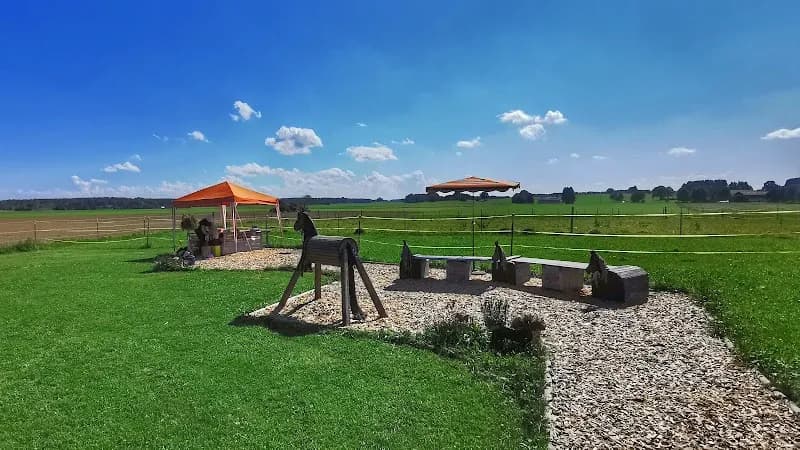 View of Grünwald Pony Farm in Grünwald, BY