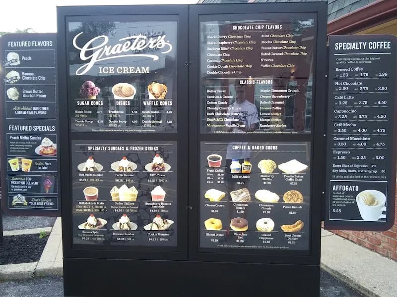 View of Graeter's Ice Cream in Fort Mitchell, KY