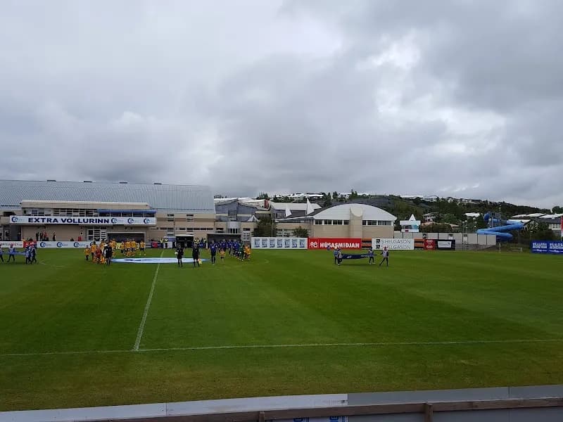 View of Grafarvogslaug in Grafarvogur, CR