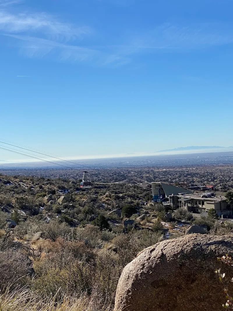 View of Grand Enchantment Trail - Tramway Trail Segment Trailhead in Four Hills, NM