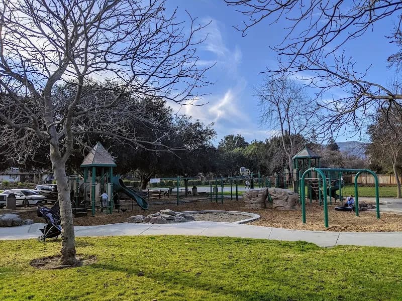 View of Grant Park in Los Altos, CA