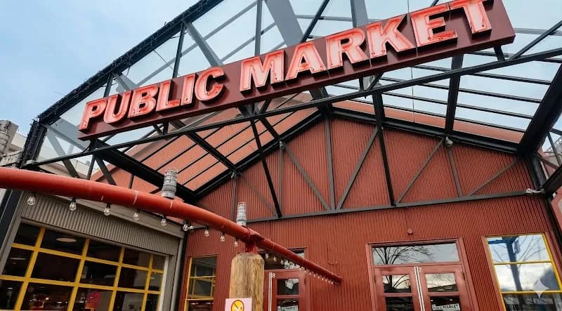 Granville Island Public Market market in Vancouver, BC