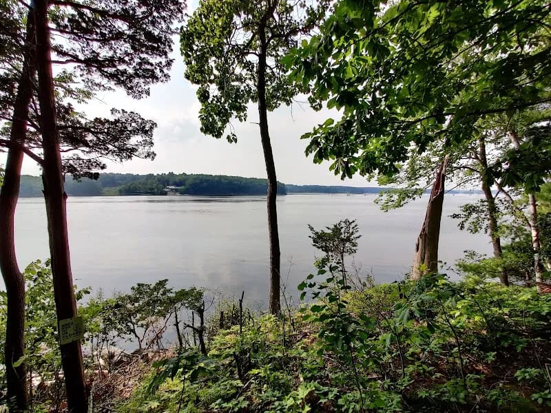 View of Great Bay National Wildlife Refuge in East Kingston, NH