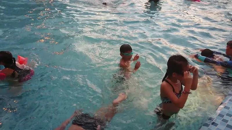 View of Green Swim Club Swimming Pool - Vietnam Hung Urban Area CT17 in Long Biên, HN