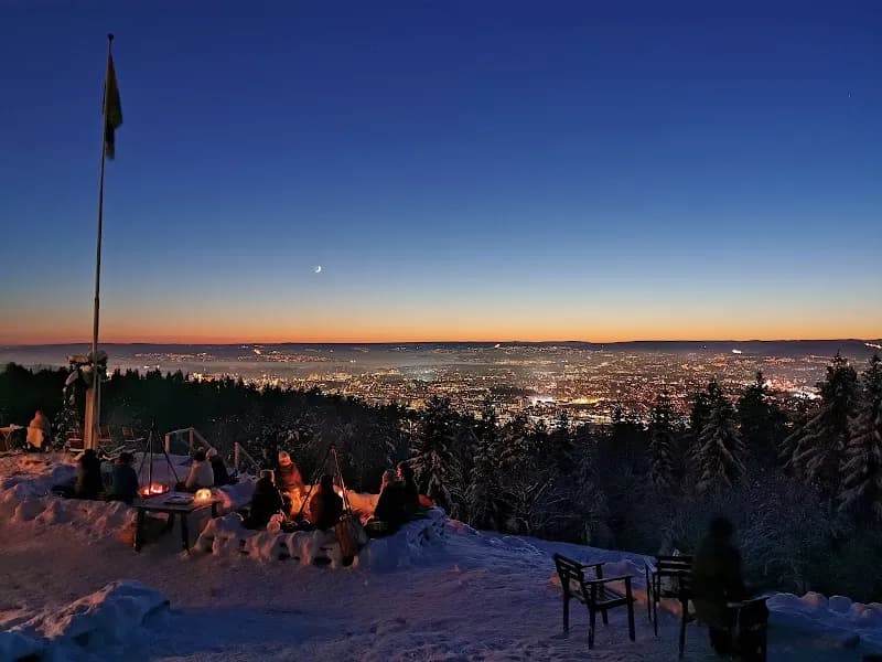 Grefsenkollen Viewpoint Trail outdoor adventure in Lillomarka, Oslo