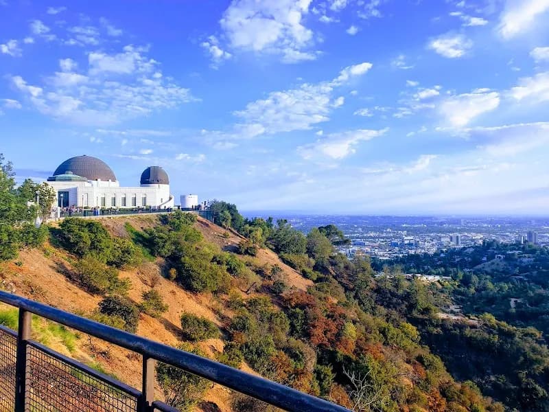 View of Griffith Park in Los Angeles, CA