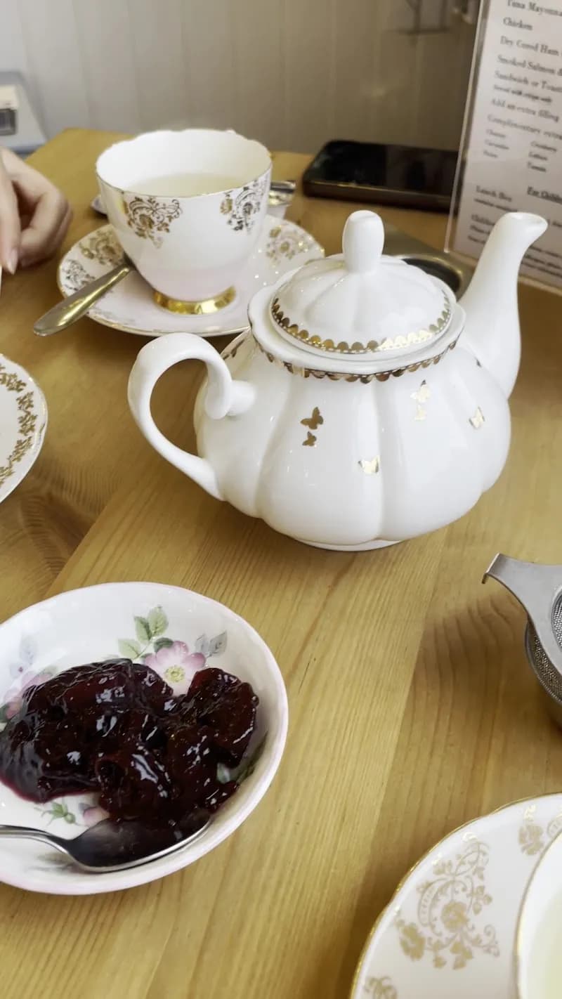 View of Gullane Pavilion Café in Gullane, Scotland