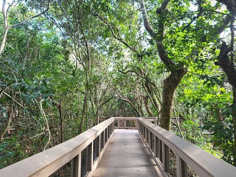 View of Gumbo Limbo Nature Center in Boca Raton, FL