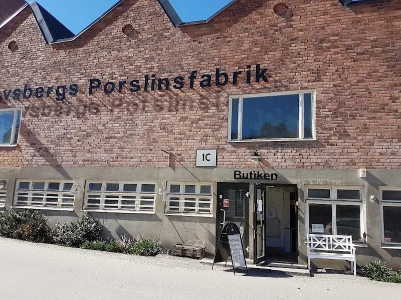 View of Gustavsbergs Porslinsfabrik in Värmdö, Stockholm