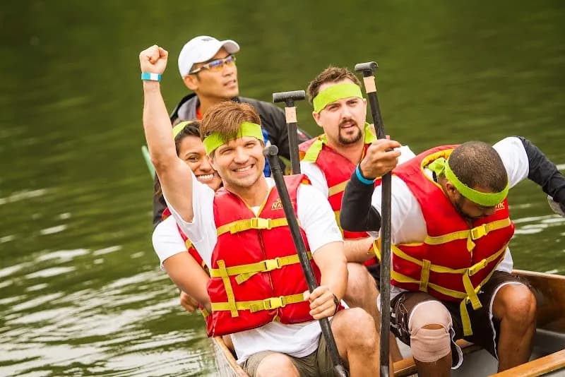 View of GWN Dragon Boat in Port Credit, ON