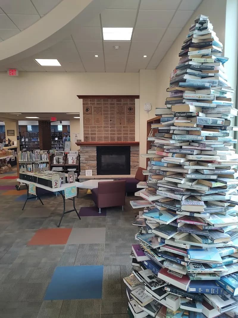View of Hamburg Public Library in Hamburg, NY