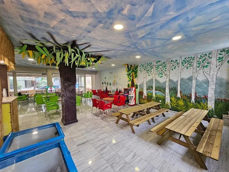 View of Happy Kids in Melissia, AT