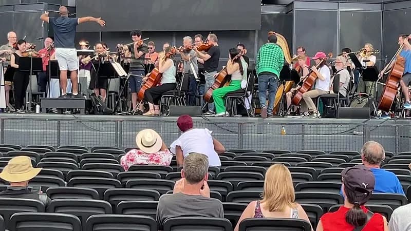 View of Harbourfront Centre in Toronto, ON
