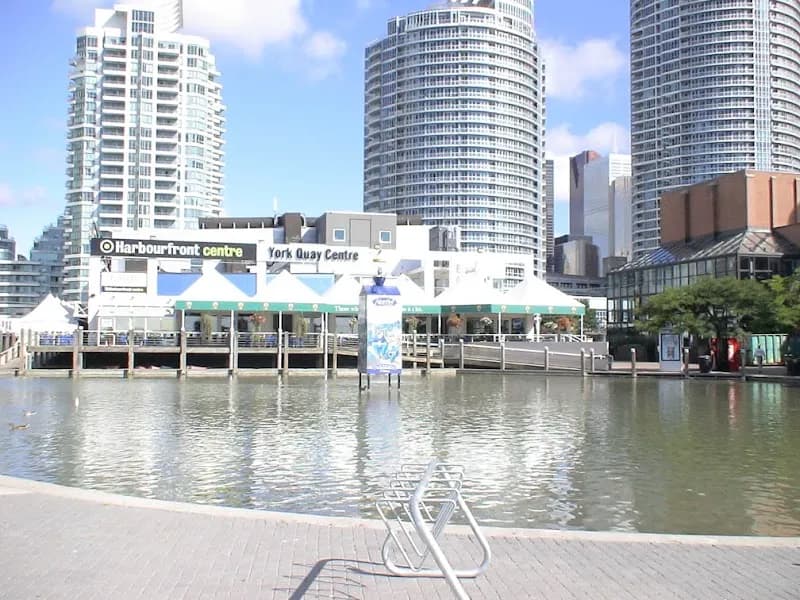 View of Harbourfront Centre in Toronto, ON