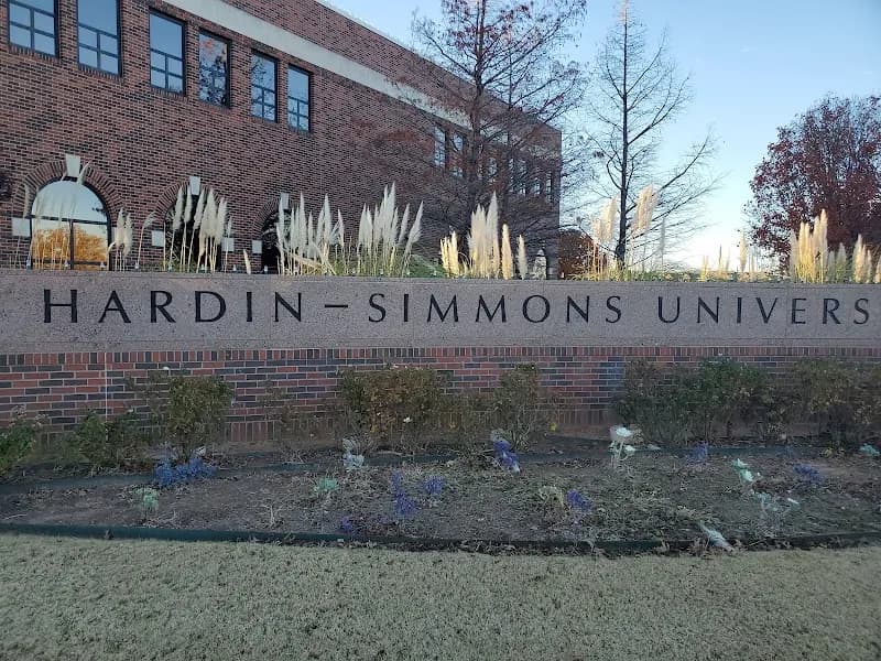 View of Hardin-Simmons University in Abilene, TX