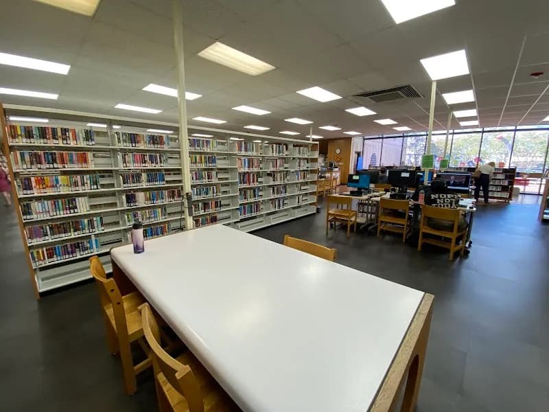 View of Harris County Public Library - Spring Branch Memorial Library in Memorial, TX
