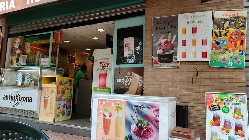 Heladería El Paseo ice cream in Requena, V