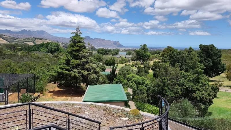 View of Helderberg Nature Reserve in Stellenbosch, WC