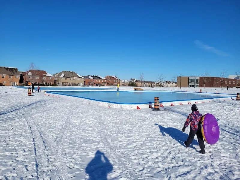 View of Hemingway Splash Pad in Aurora, ON