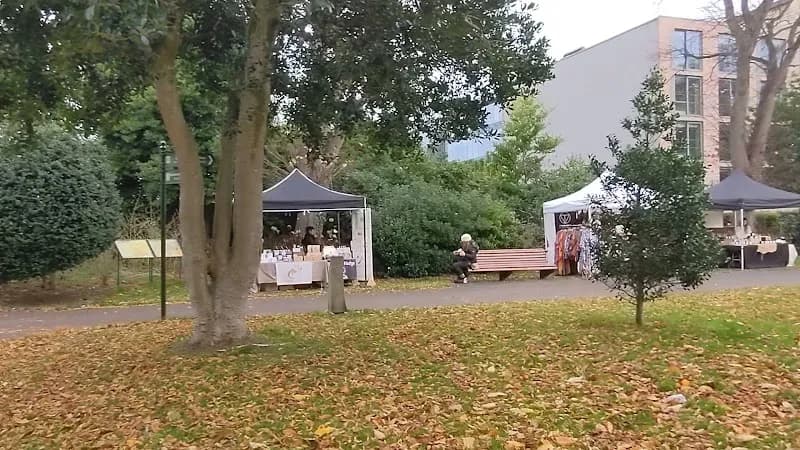 View of Herbert Park Tennis Courts in Ballsbridge, D