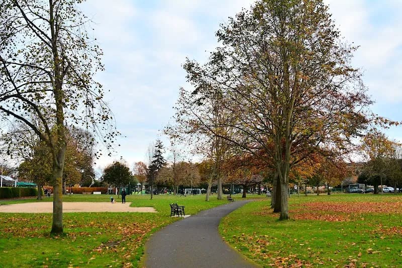 View of Herbert Park Tennis Courts in Ballsbridge, D