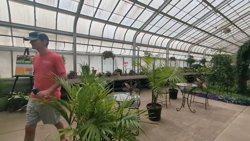 View of Hidden Lake Gardens in Tipton, MI