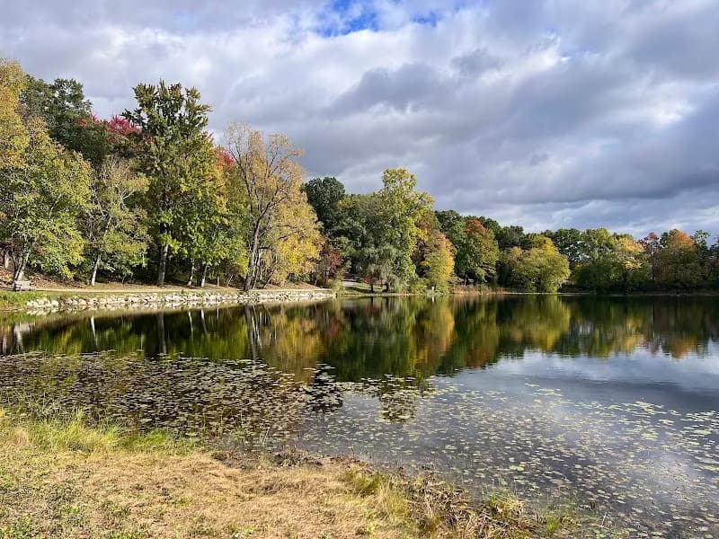 View of Hidden Lake Gardens in Tipton, MI
