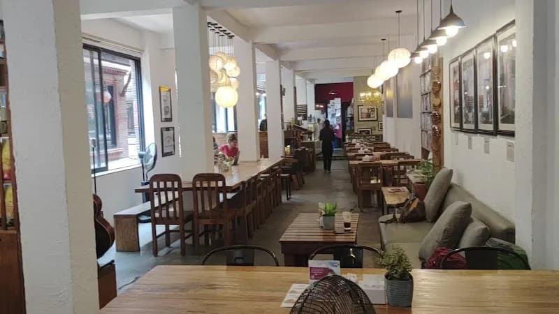 View of Himalayan Java Coffee in Kathmandu, BAG