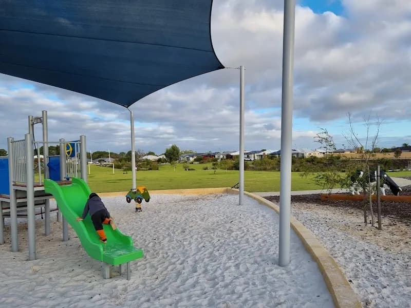 View of Hinkley Park in Park Ridge, IL