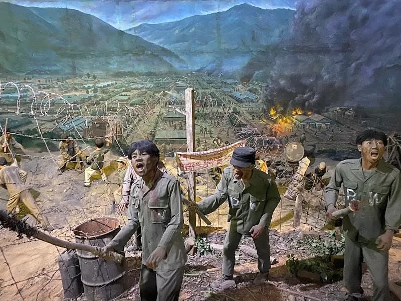 View of Historic Park of Geoje POW Camp in Geoje-si, Busan