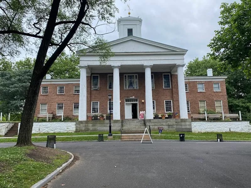 View of Historic Richmond Town in Staten Island, NY