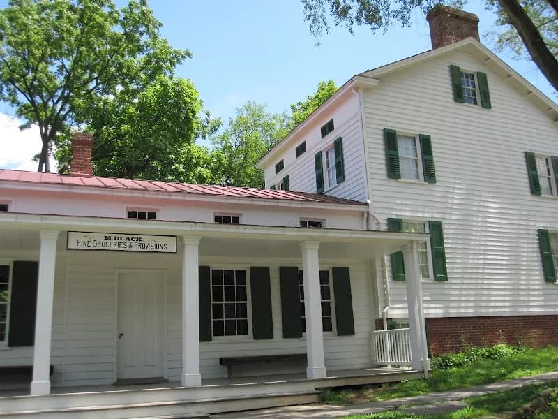 View of Historic Richmond Town in Staten Island, NY
