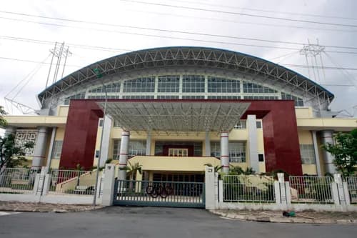 View of Hoài Đức District Sports Complex in Hoài Đức, HN