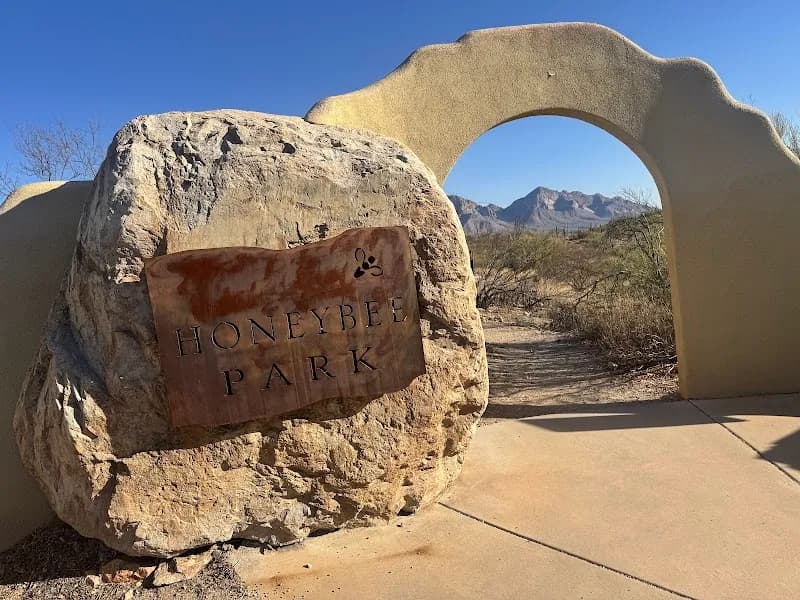 View of Honey Bee Canyon Park in Oro Valley, AZ