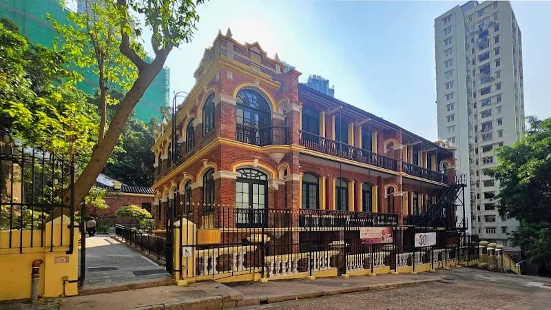 View of Hong Kong Museum of Medical Sciences in Sheung Wan, HK