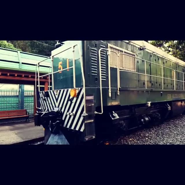 View of Hong Kong Railway Museum in Tai Po, HK