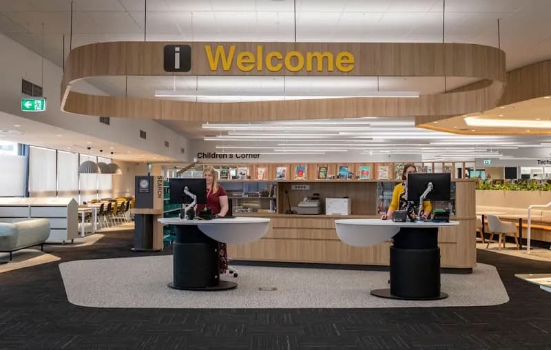 Hornsby Central Library library in Hornsby, NSW