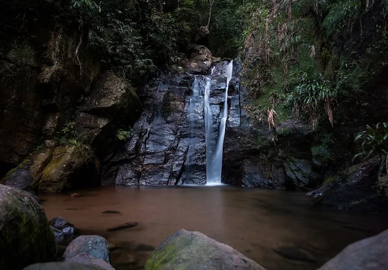 Horto Waterfalls tourist attraction in São João de Meriti, RJ