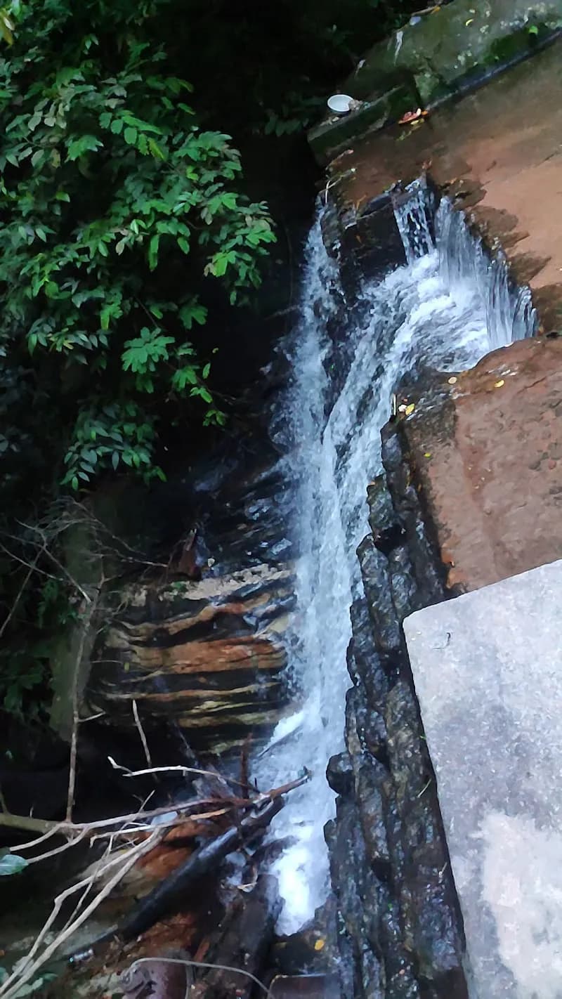 View of Horto Waterfalls in São João de Meriti, RJ