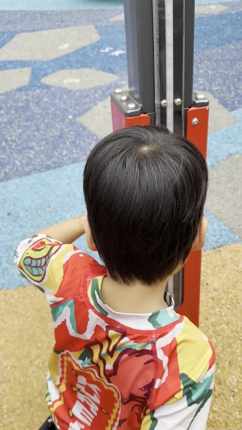 View of Hougang citrine playground in Hougang, SG