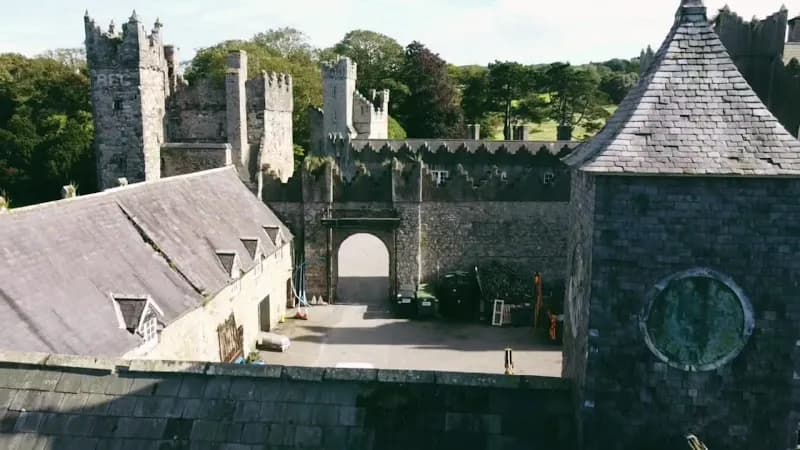 View of Howth Castle Estate in Howth, D
