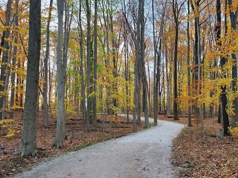 View of Hudson Springs Park in Hudson, OH