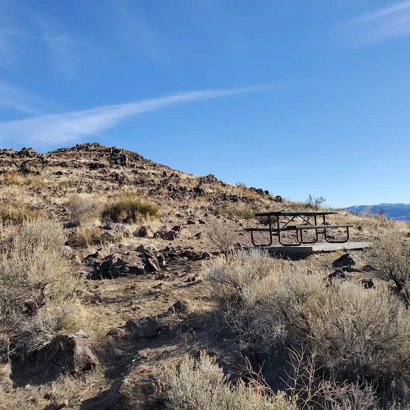 View of Huffaker Park in Reno, NV
