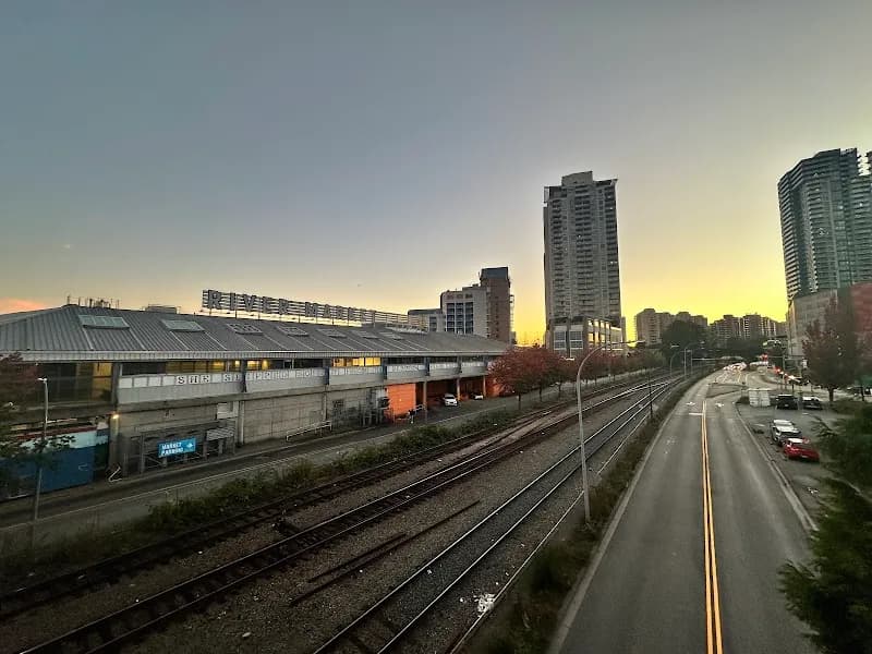 View of Hyack Square in New Westminster, BC