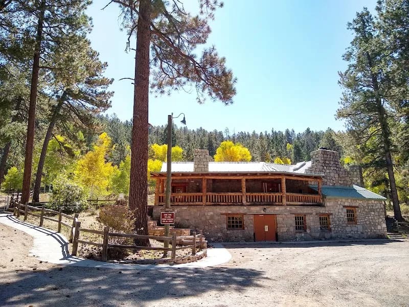View of Hyde Memorial State Park in Santa Fe, NM