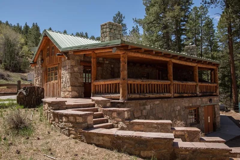 View of Hyde Memorial State Park in Santa Fe, NM