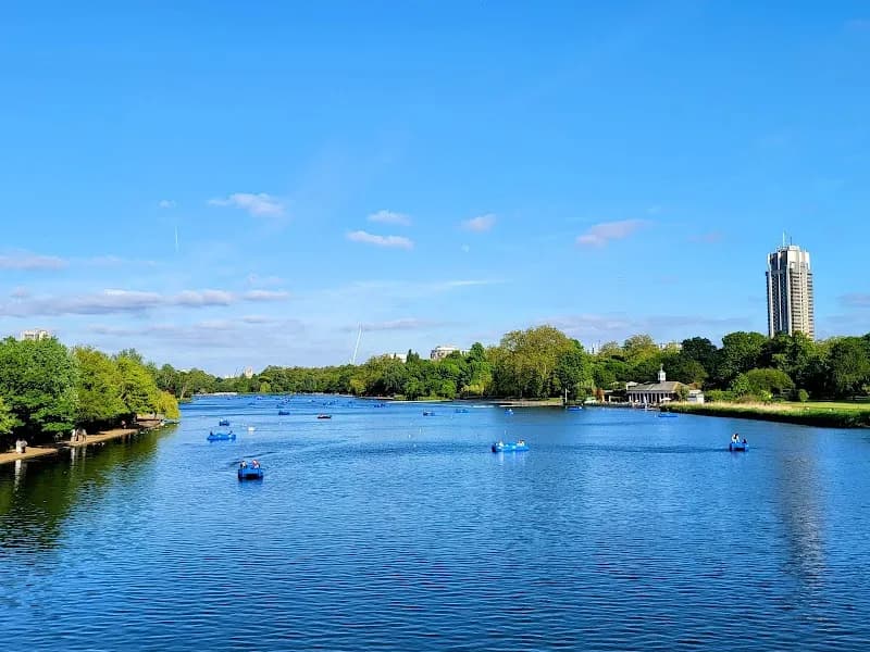 View of Hyde Park in London, LDN