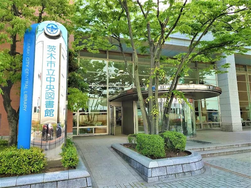 Ibaraki City Central Library library in Ibaraki, Osaka