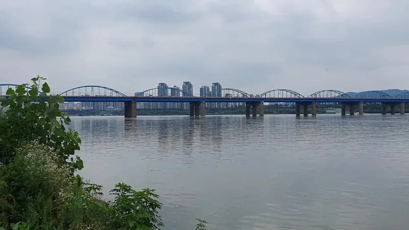 View of Ichon Han Park (한강공원 이촌지구) in Ichon, SE